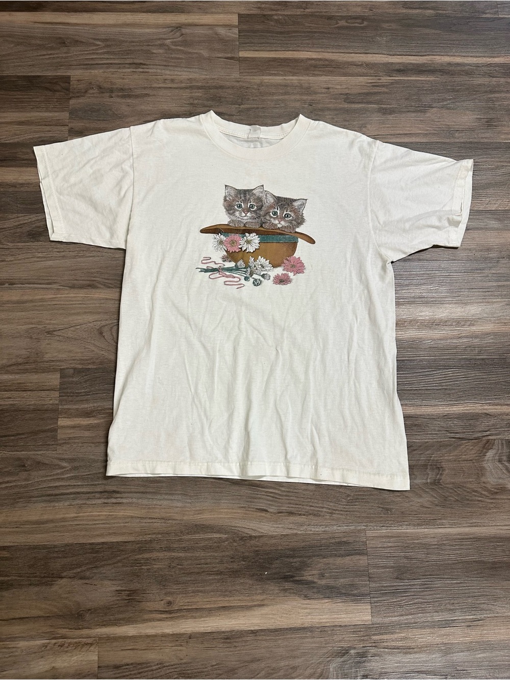 Vintage 90’s Cat Graphic T-Shirt